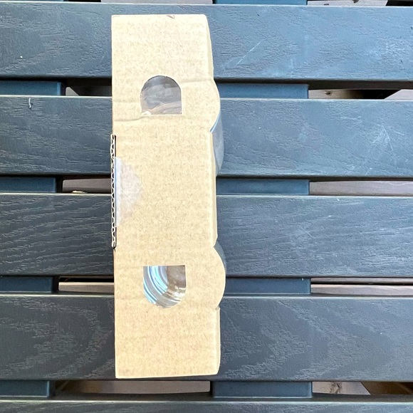 🆕 Stemless Glass Champagne Flutes, Set of Two Glasses, Party Holidays New Year - Picture 10 of 13